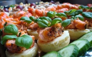 Funeral reception catering